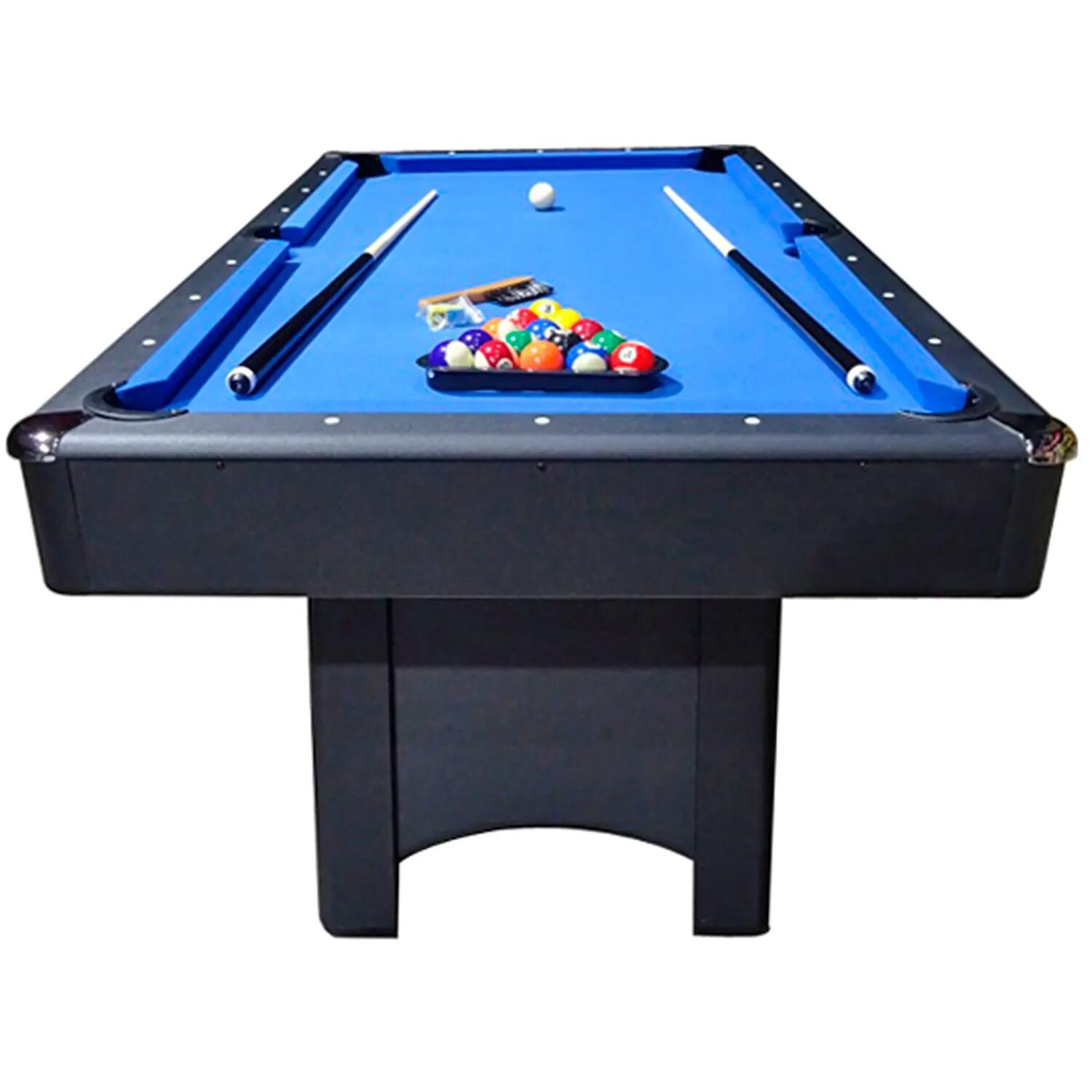 Hobby - Billard - Tisch - kompakt, modern - Hustler II - schwarz blau 3/3