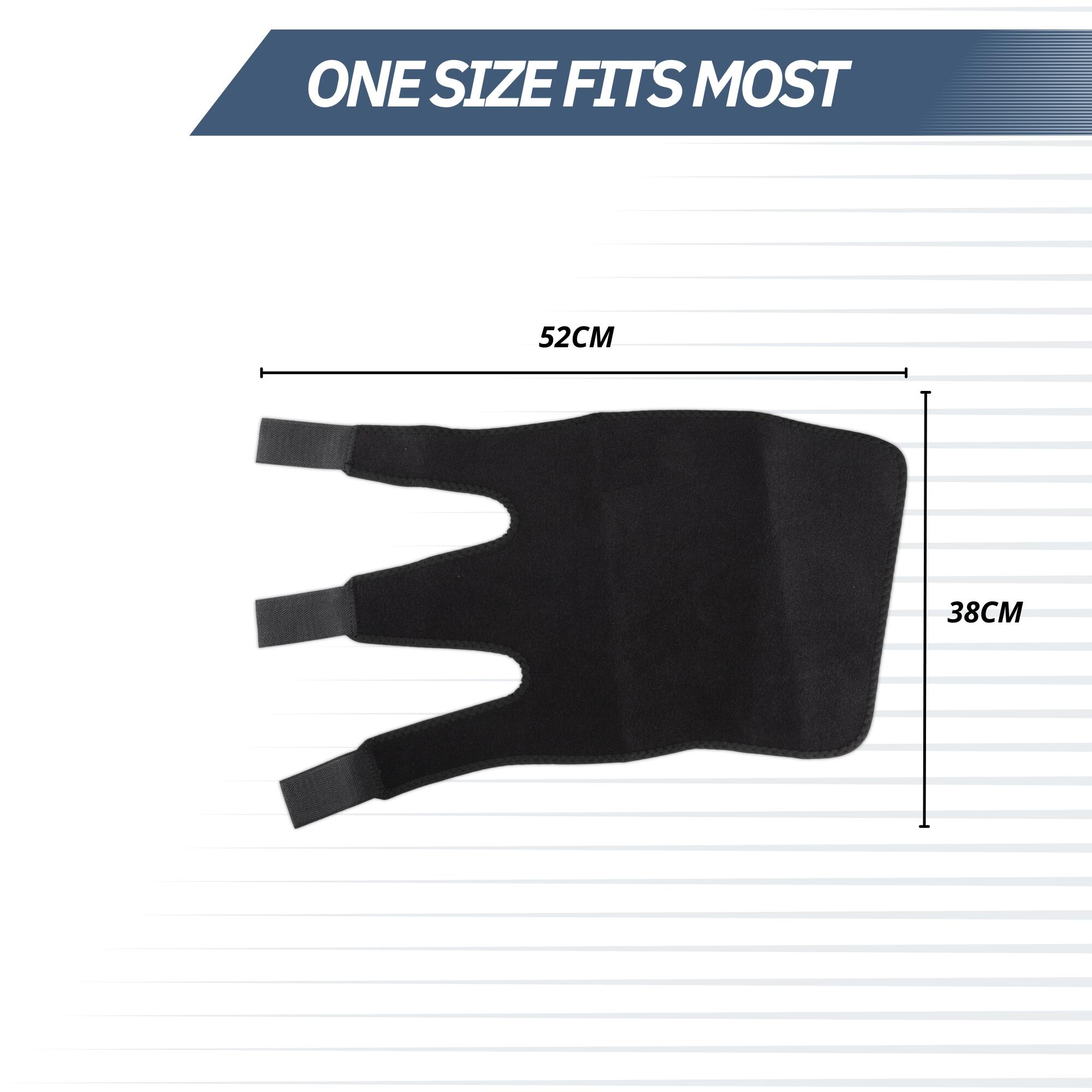 Kuitbrace Compressie Zweepslag Verstelbaar Neopreen One Size 7/7
