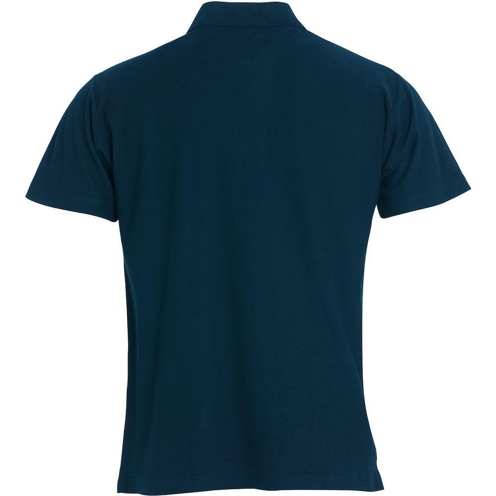 Mens Basic Polo Shirt (Dark Navy) 2/4