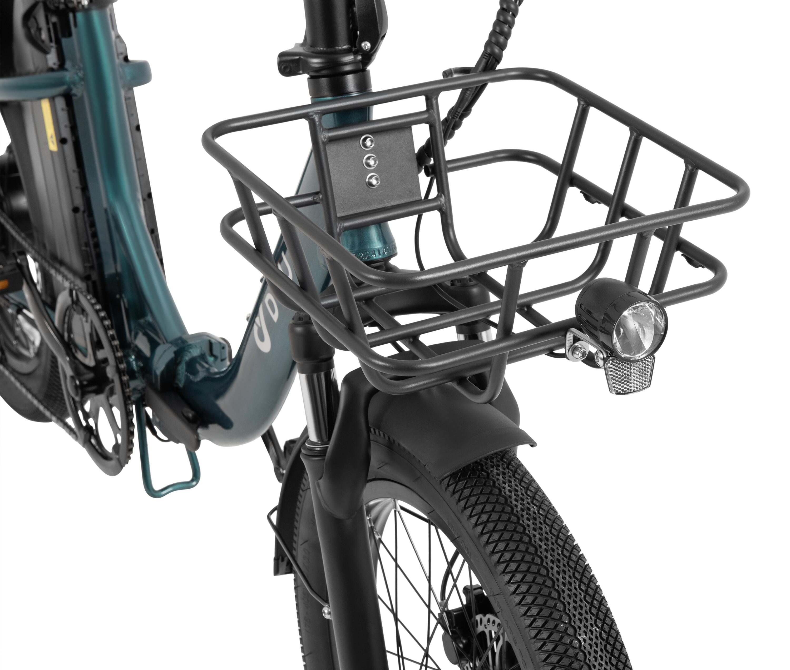DYU C9 48V 250W 20-inch opvouwbare elektrische fiets met olieremmen 4/4
