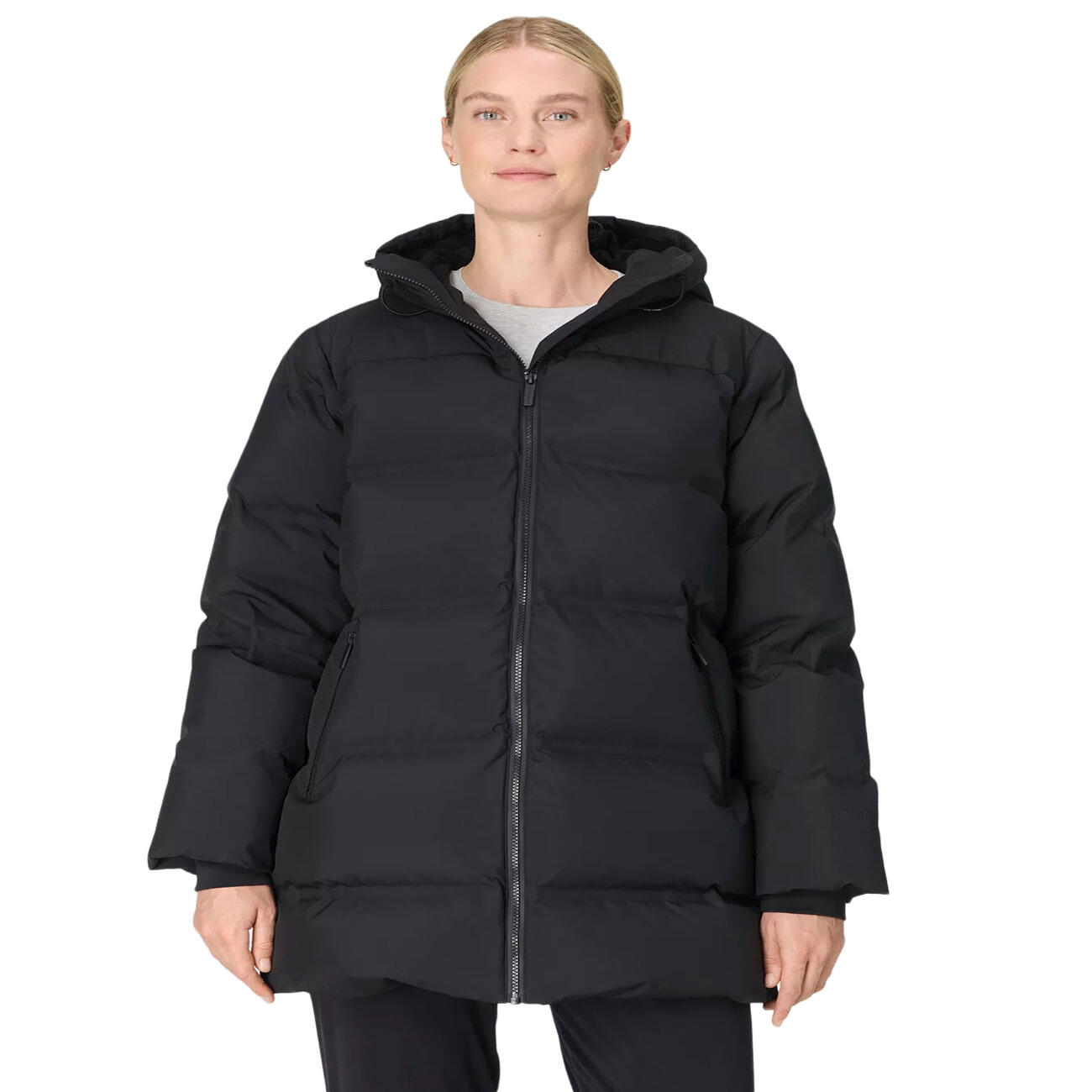 SWEATY BETTY Nimbus Mid Waterproof Puffer  ZWART S 4/7