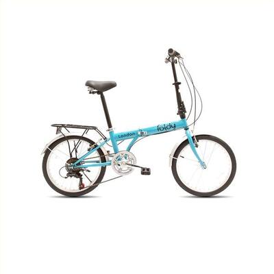 Wheeler london foldy | nieuwe | 2 jaar garantie |, blauw