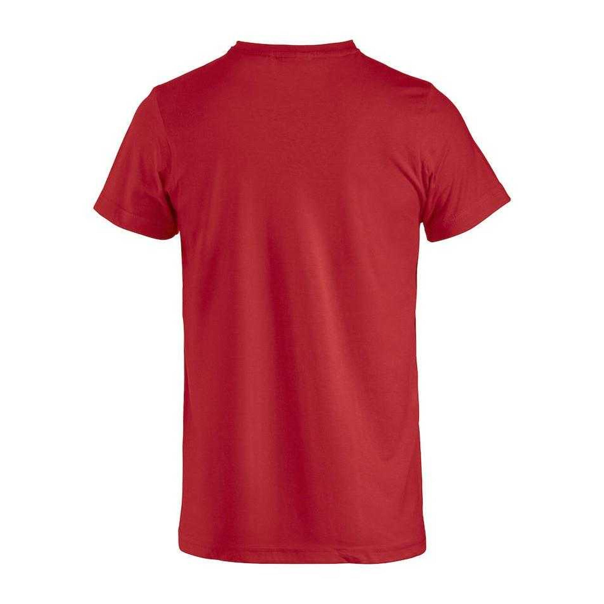 "Basic" TShirt für Herren Rot 2/3