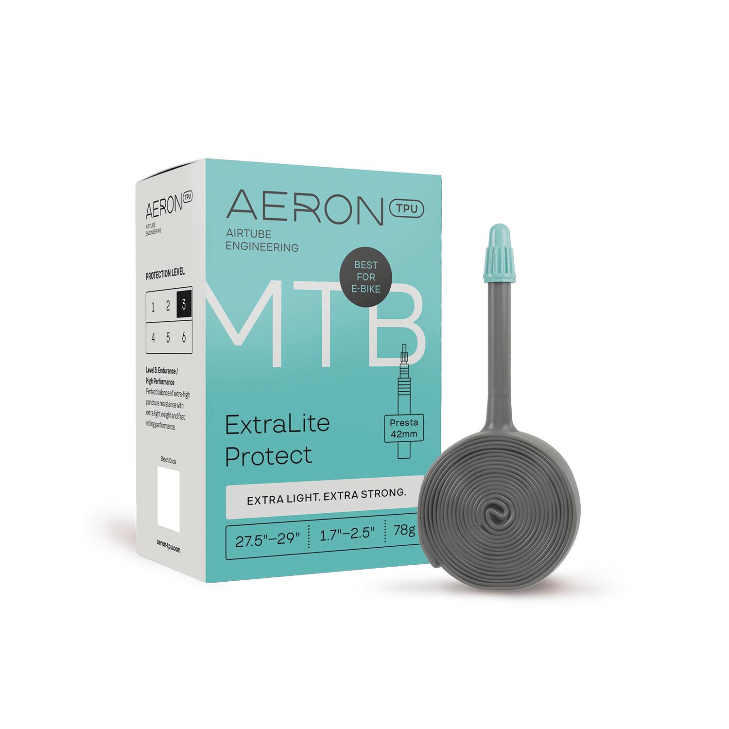 Chambre air MTB - ExtraLite Protect - 1,7"-2,5" -Presta 42mm - 27,5/29" 5/6
