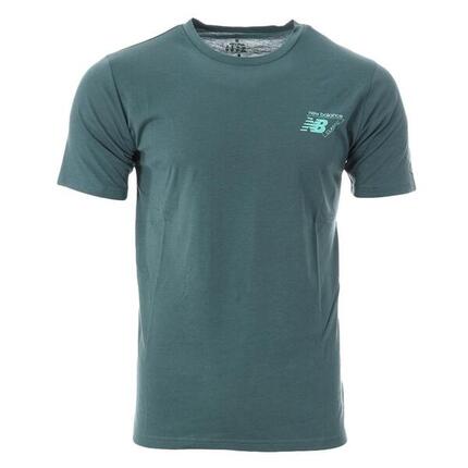 Camiseta Verde New Balance Sport Essentials para Hombre