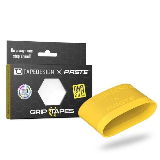Tapedesign X Paste® Grip Tapes porte-protège-tibias - Jaune - ONE SIZE