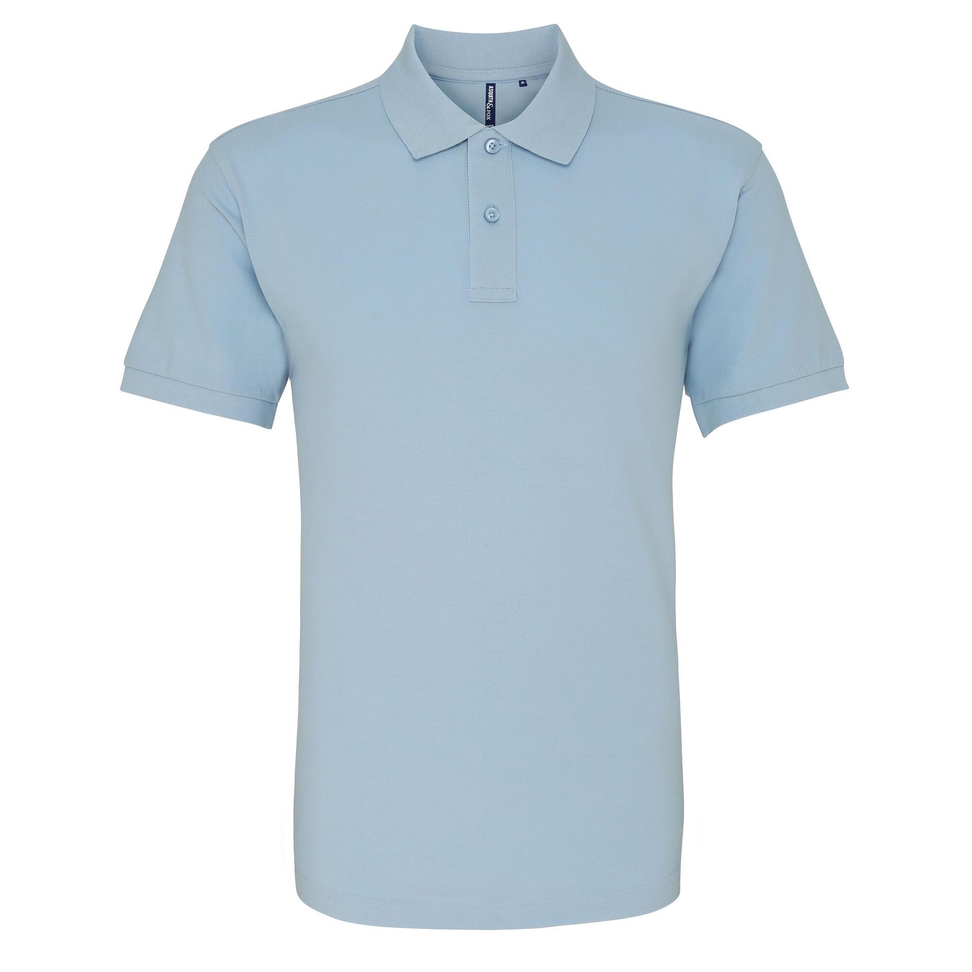 Polo A Manica Corta Uomo Asquith & Fox Cielo 2/5