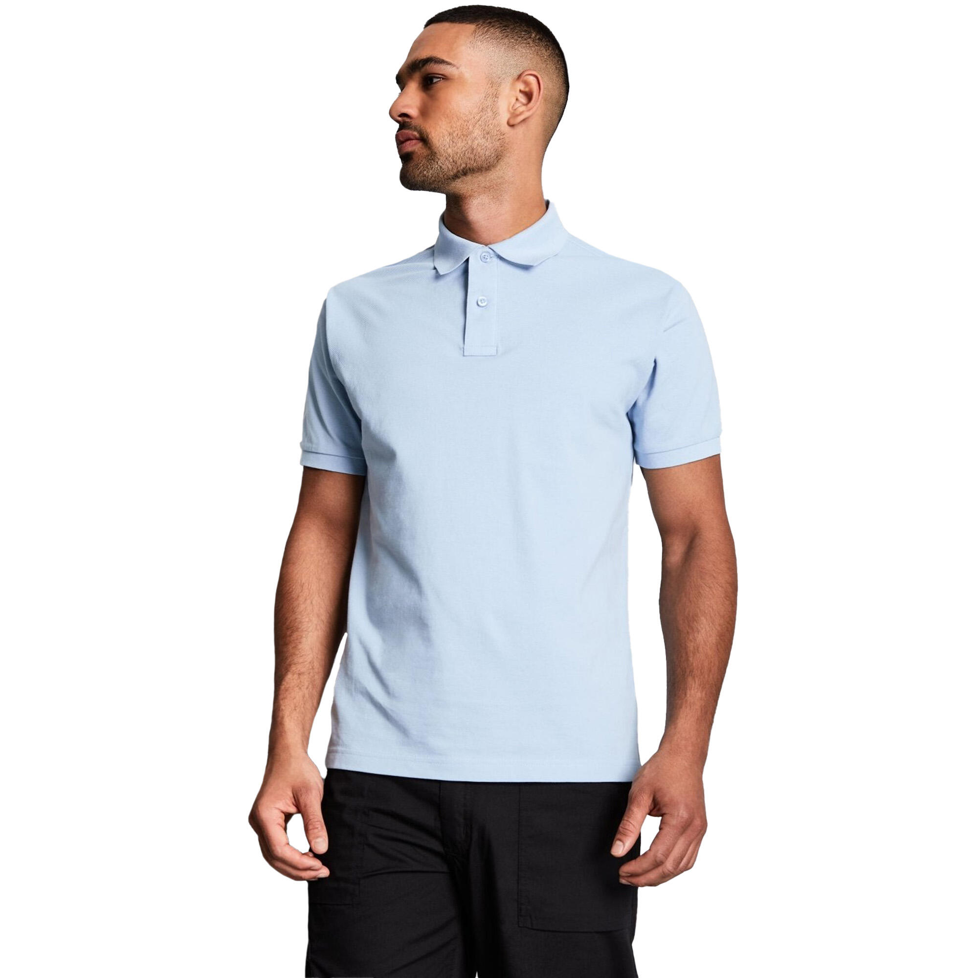 Polo A Manica Corta Uomo Asquith & Fox Cielo 4/5