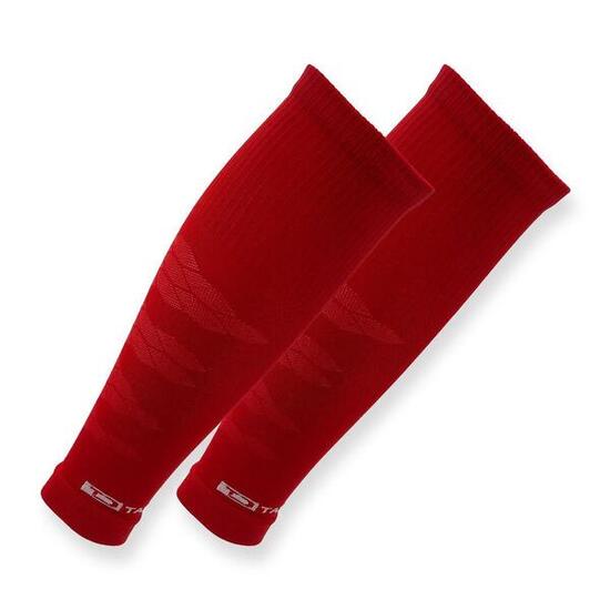 Tapedesign Tubes chaussettes de football sans pied - Rouge, ONE SIZE