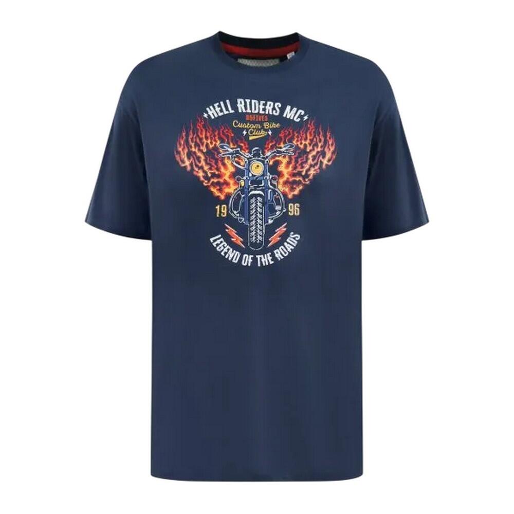 "Hockney D555" TShirt für , Kingsize Herren Dunkelblau 2/3