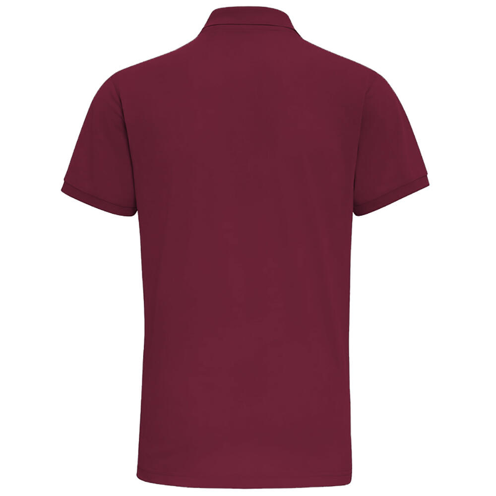 Asquith&Fox Poloshirt Herren Burgunder 2/3