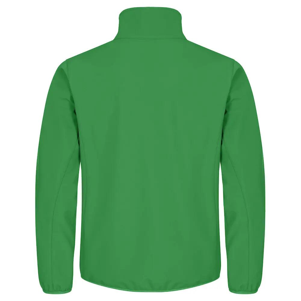 Giacca Soft Shell Uomo Clique Classic Verde Mela 2/4