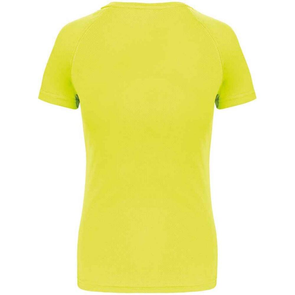 Tshirt Femme (Jaune Fluo) 2/3