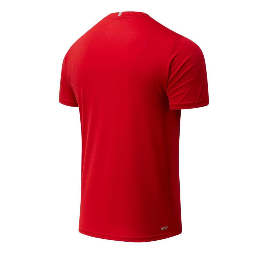 T-shirt Rouge Homme New Balance Core Run 2/2