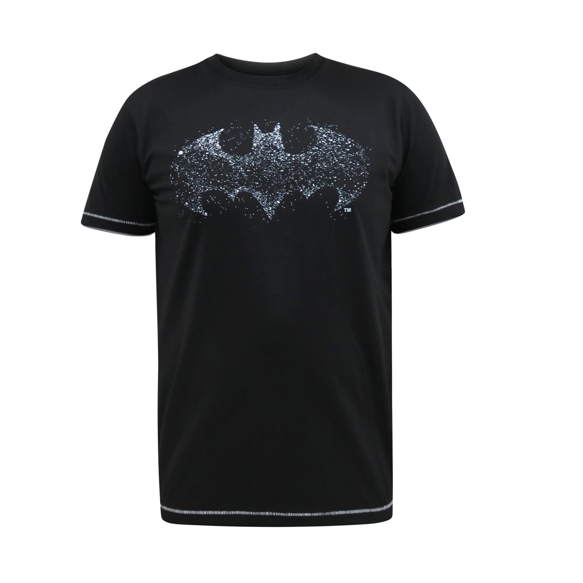 Mens D555 Robin Batman Crew Neck Kingsize TShirt (Black) 2/3