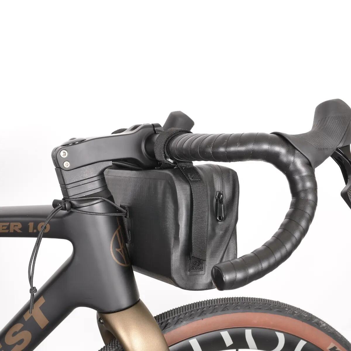 Torba rowerowa na kierownicę, BUDDY 3.75 l, czarna 4/7