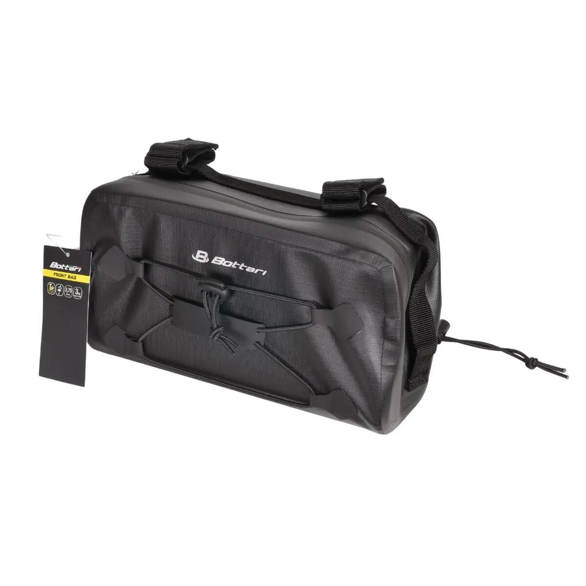 Torba rowerowa na kierownicę, BUDDY 3.75 l, czarna 6/7