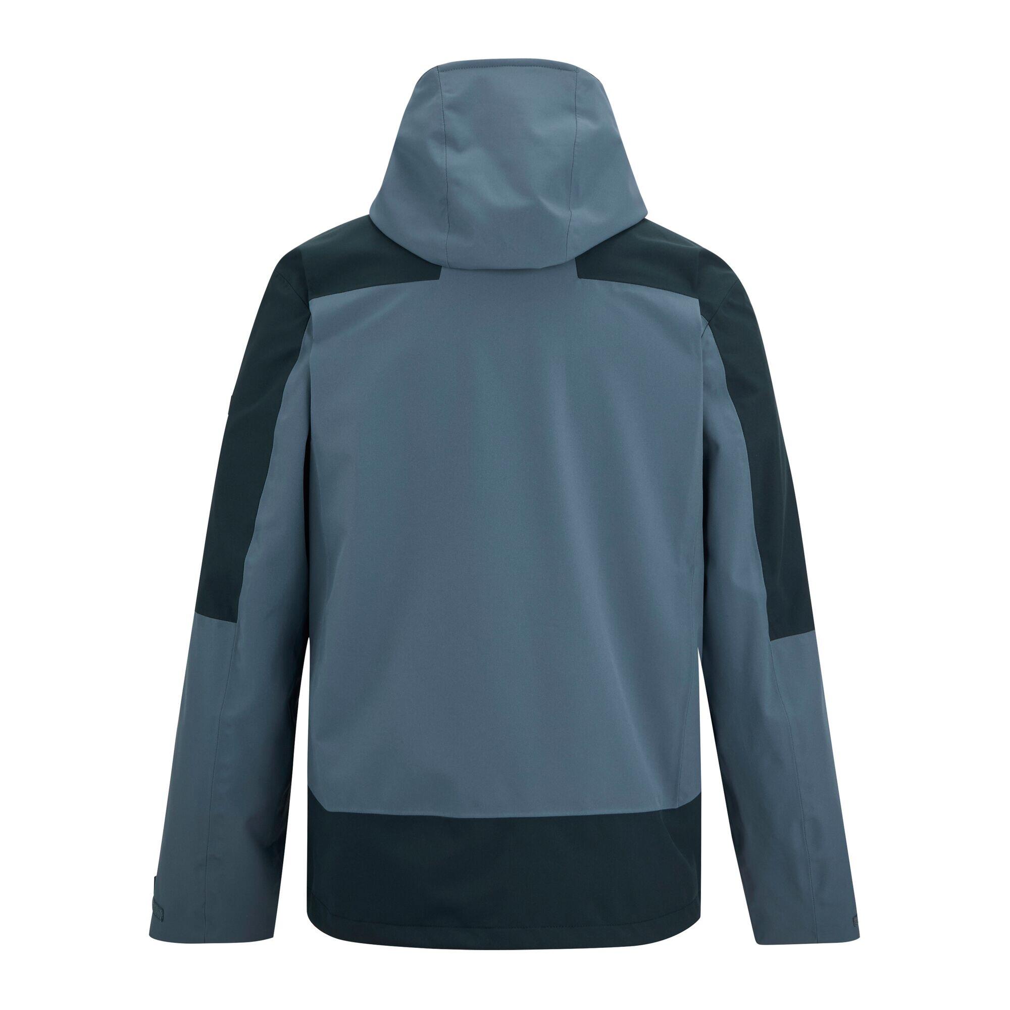 Heren Highton IV Stretch Waterdichte Jas (China Blauw/Nachthemel) 2/4