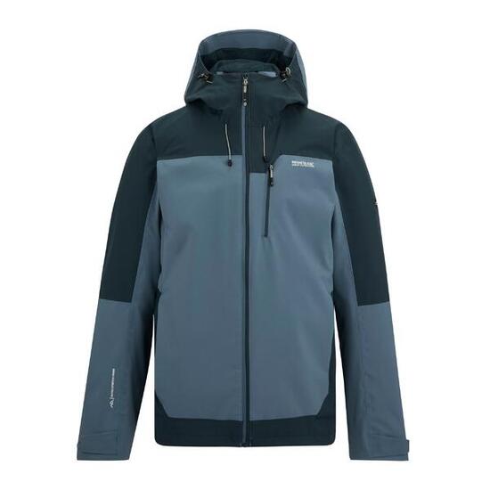Veste Imperméable HIGHTON Homme (Bleu De Chine / Bleu Nuit)