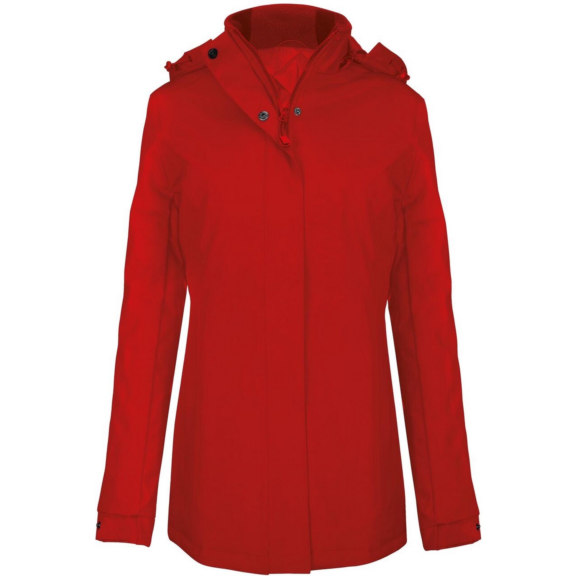 Parka Donna Kariban Rosso 2/2