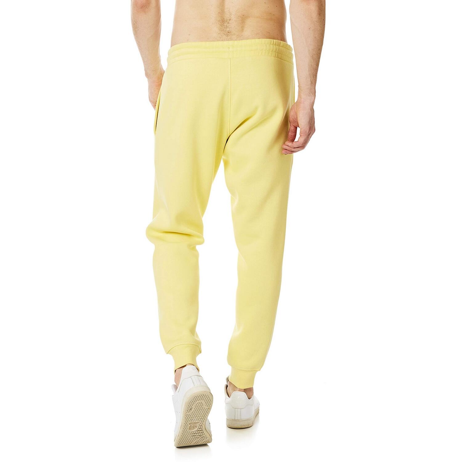 Mens Jogging Bottoms (Yellow) 3/4
