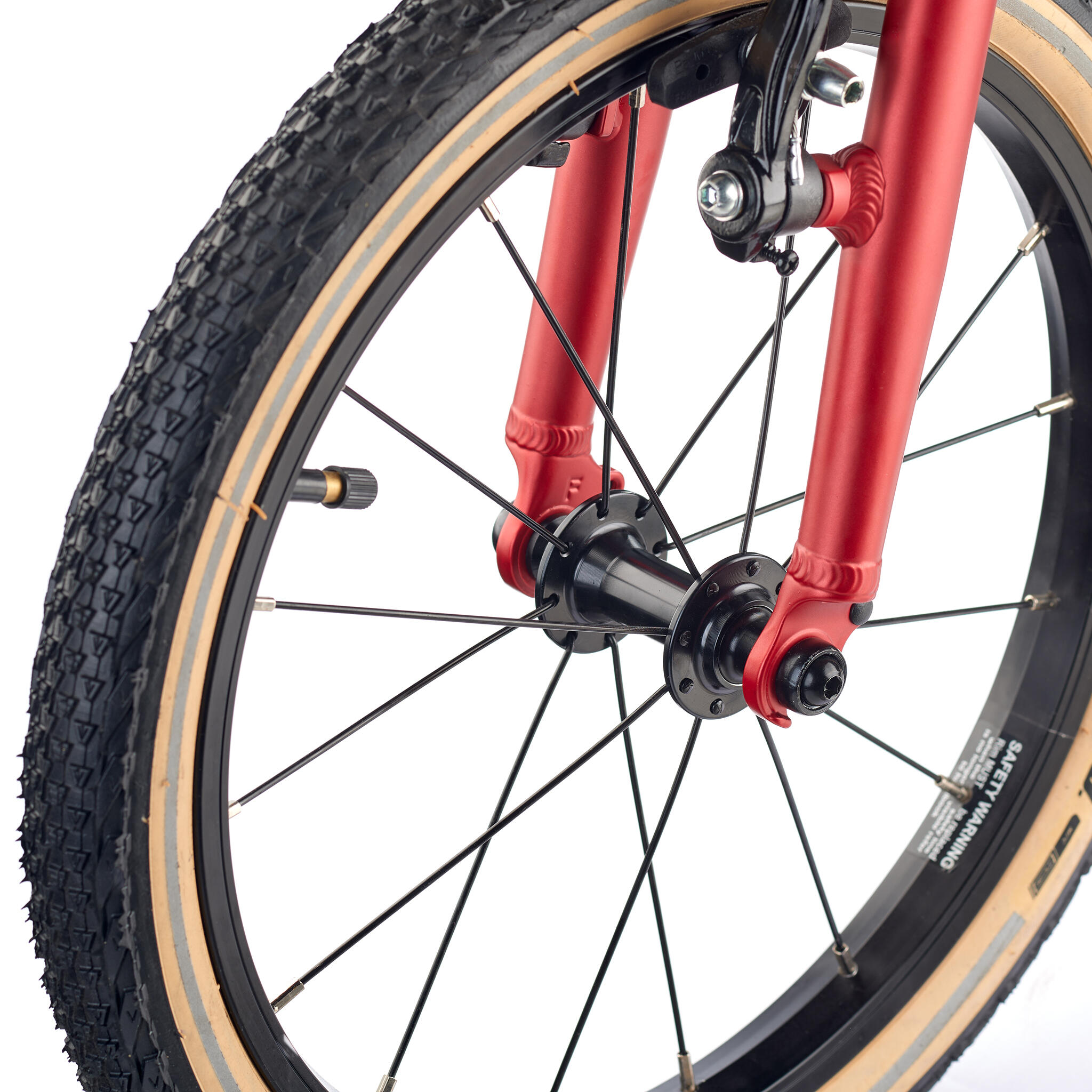 ACADEMY GRADE 3 - 16 inch kinderfiets rood 3/4