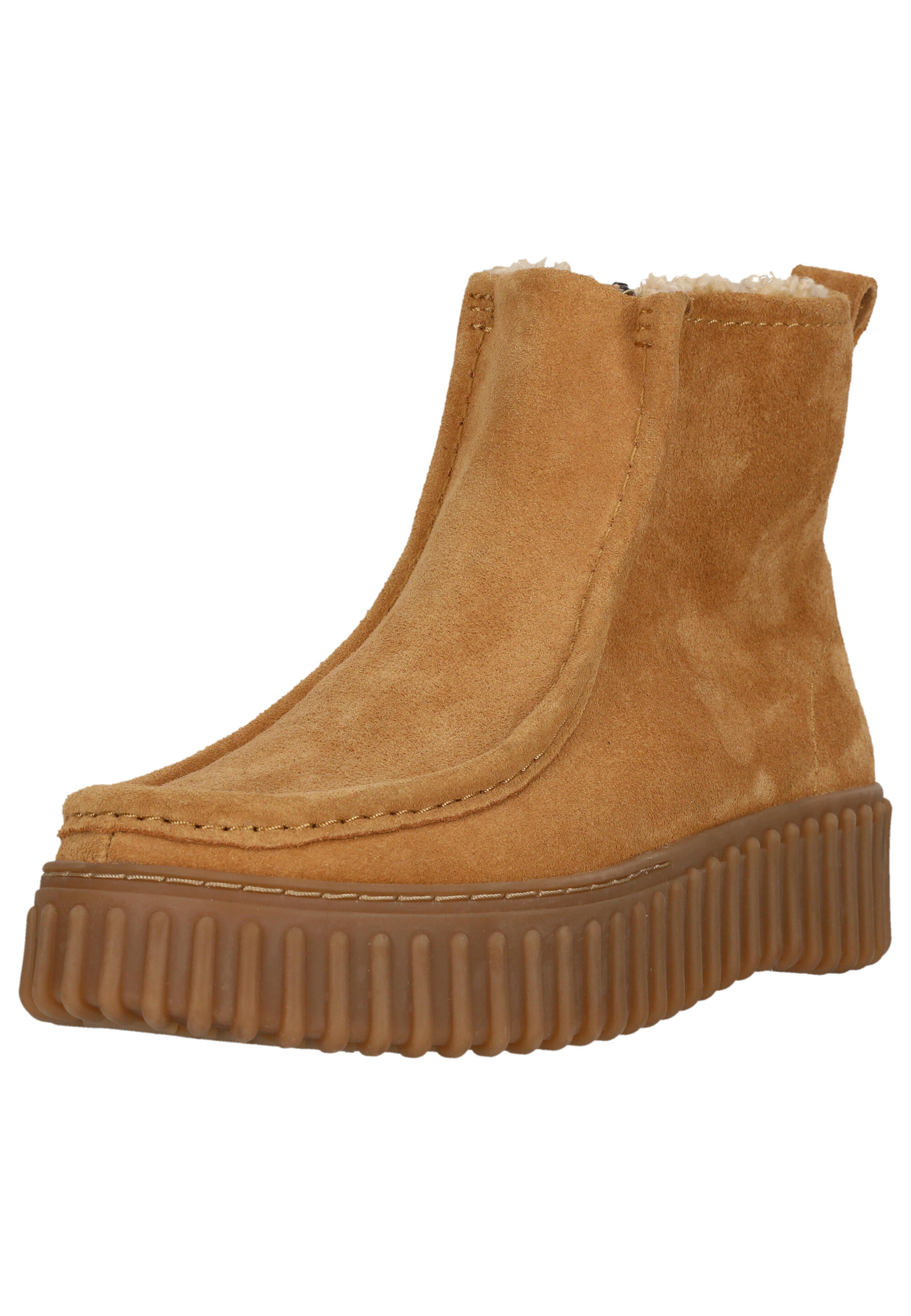 CLARKS TORHILL COZY Jasnobrązowy 10/15