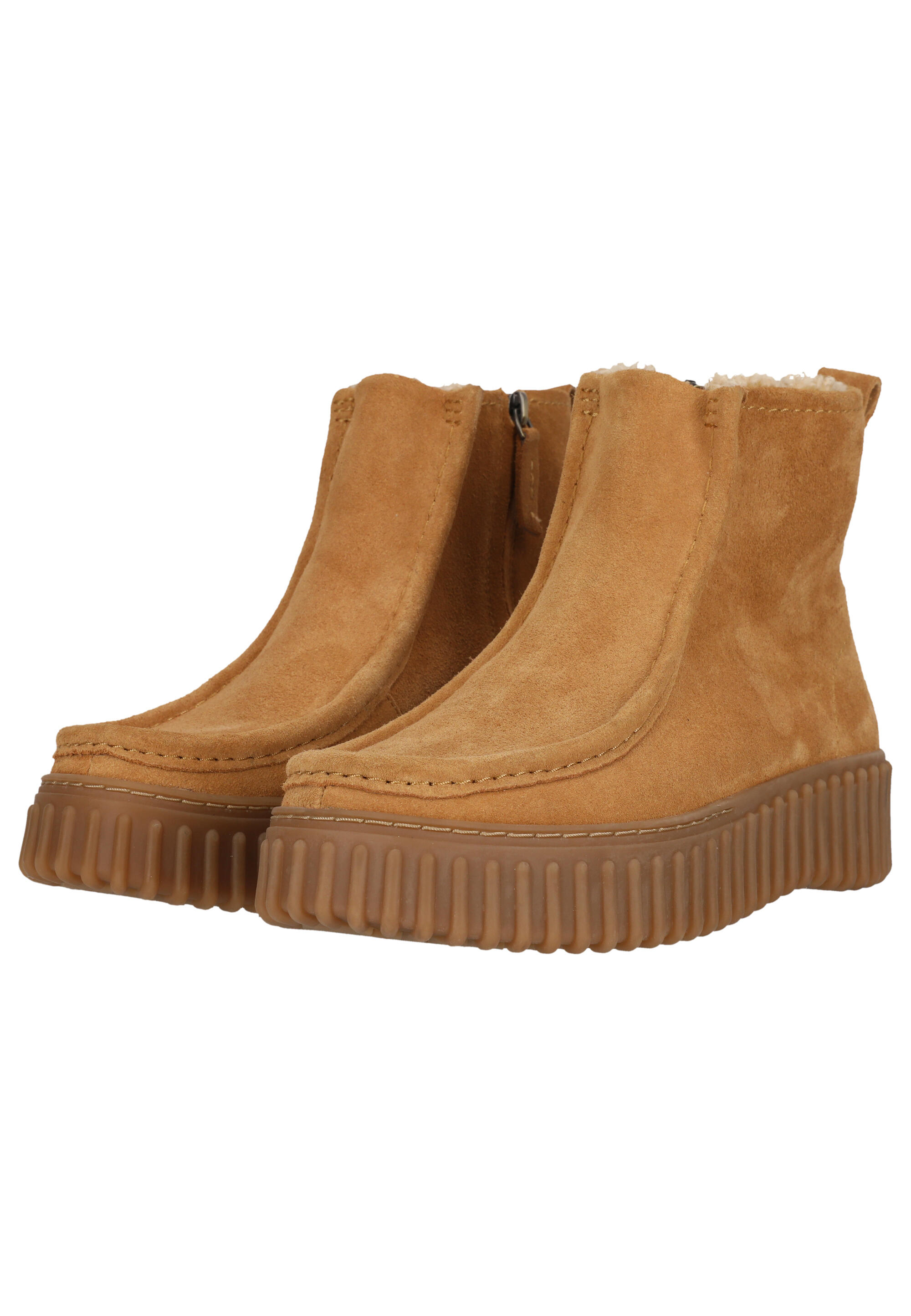 CLARKS TORHILL COZY Jasnobrązowy 12/15