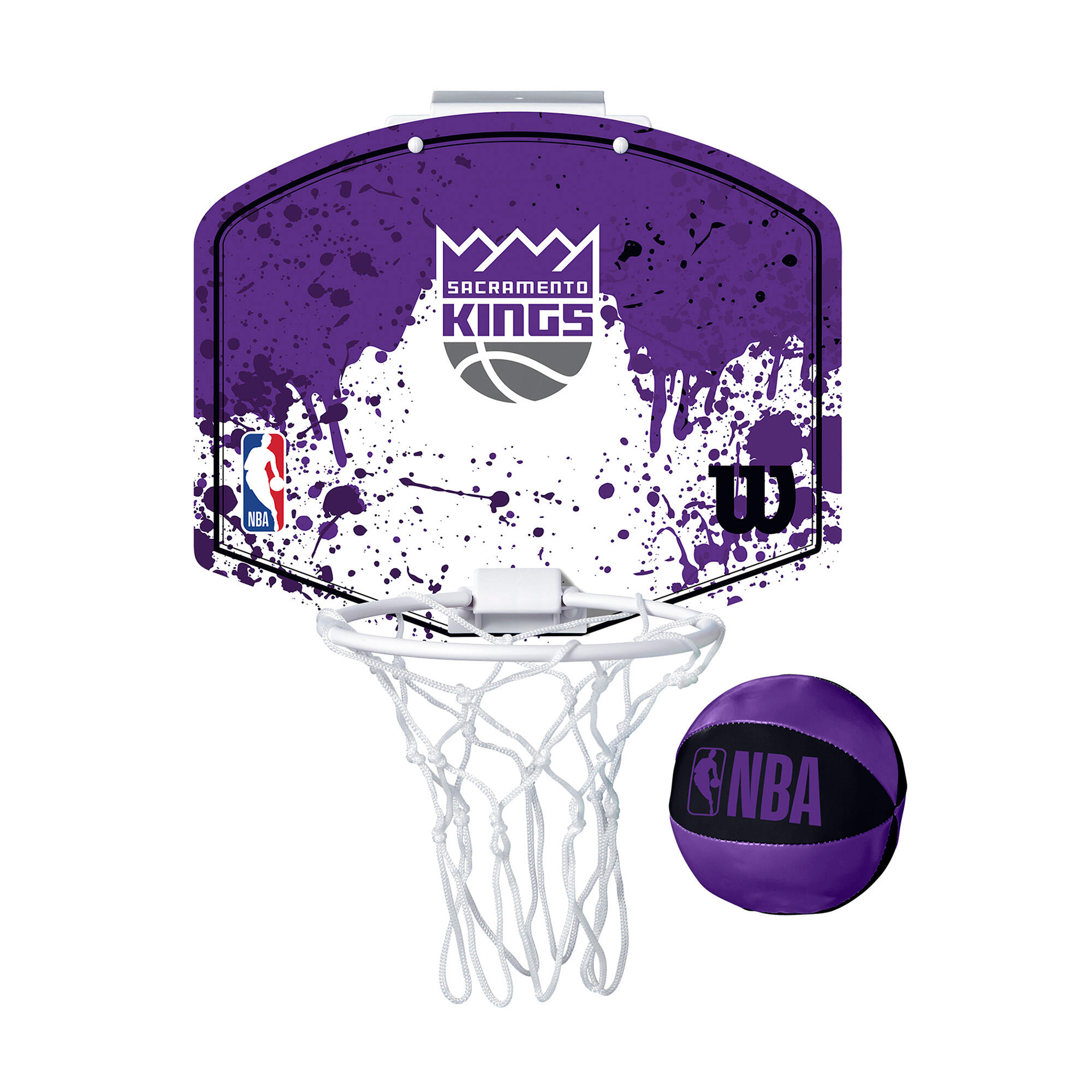 Mini panier de Basketball Wilson NBA Sacramento Kings 2/2