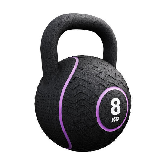 Kettlebell caoutchouc 4–20 kg | Protection sols | Entraînement fonctionnel