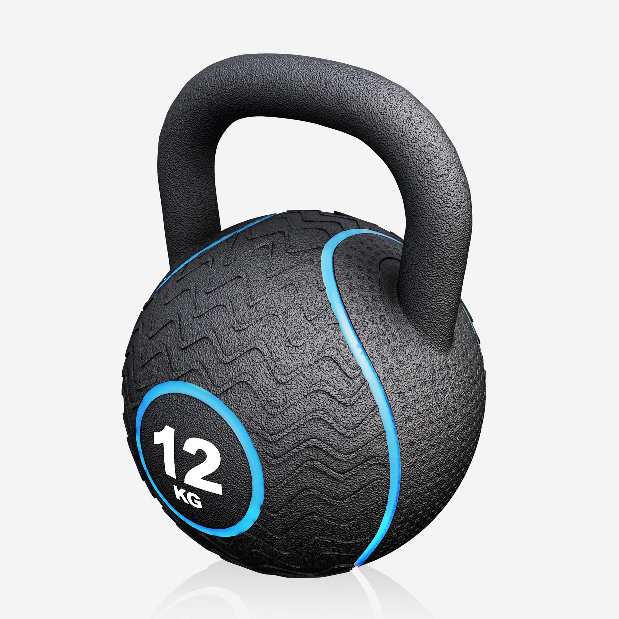 Kettlebell caoutchouc 4–20 kg | Protection sols | Entraînement fonctionnel 2/4