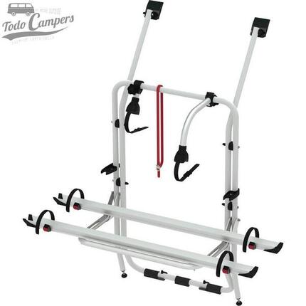 Porte-vélos Fiamma Carry-Bike pour VW T4 avec hayon arrière, 4 vélos.