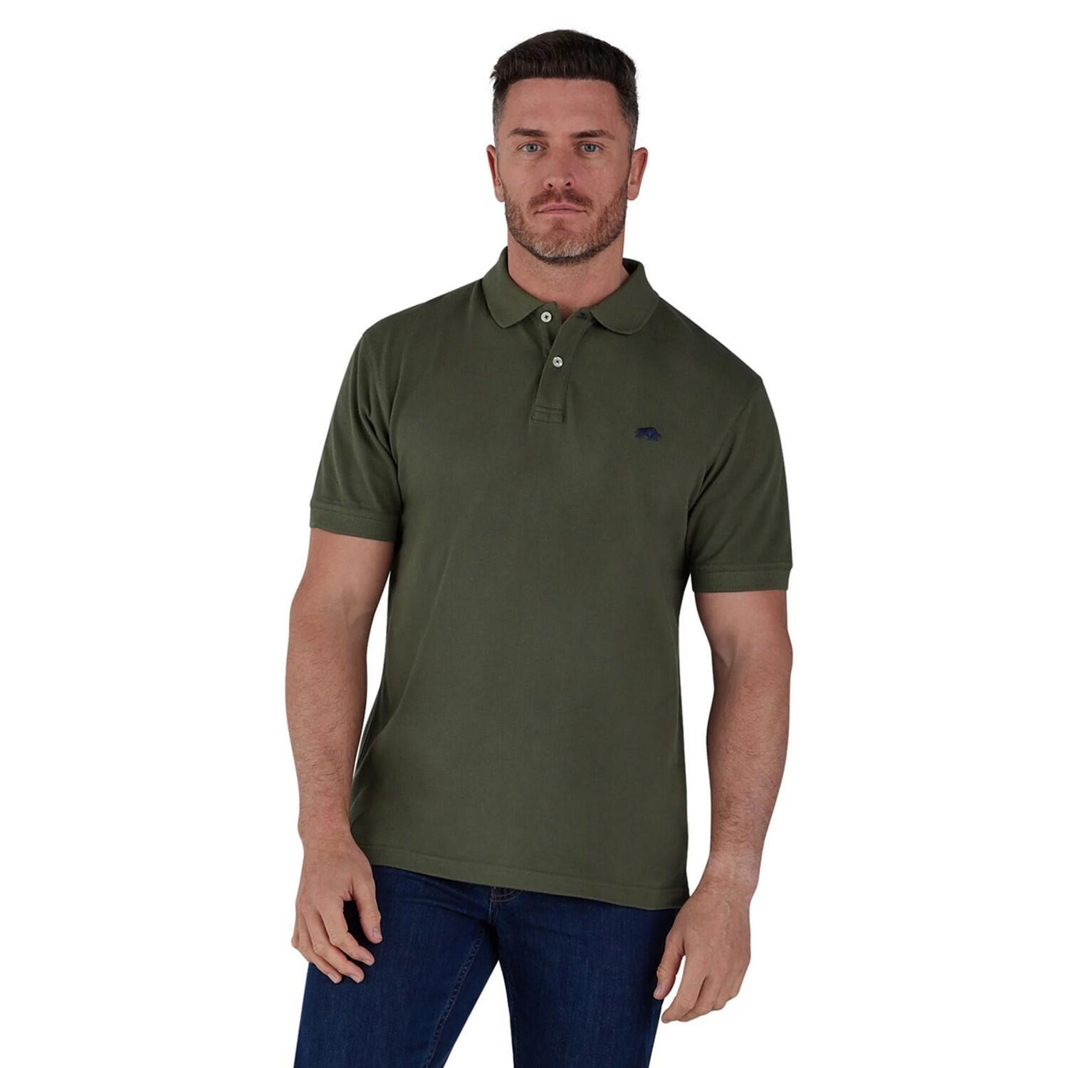 Polo CLASSIC Homme (Vert Kaki) 4/4