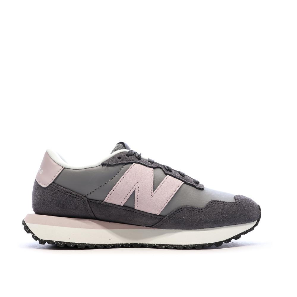 Baskets Grises/Roses Femme New Balance 237 2/7