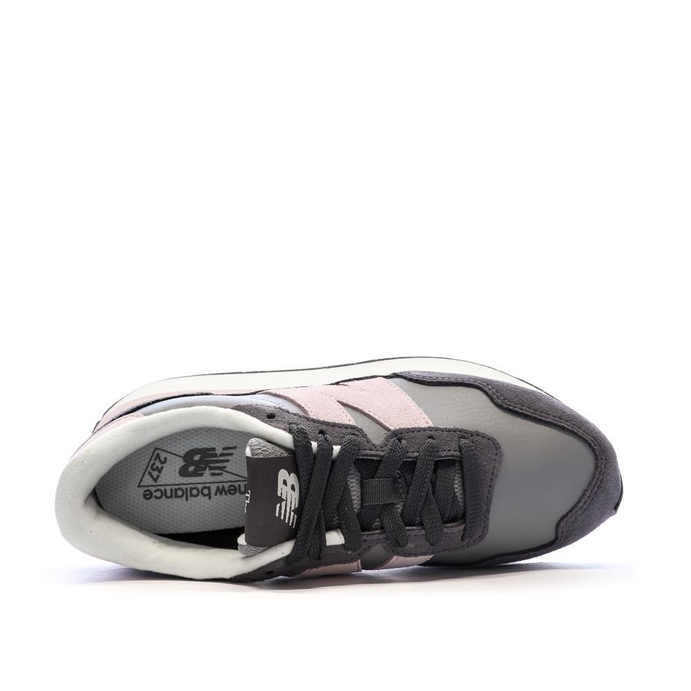 Baskets Grises/Roses Femme New Balance 237 4/7