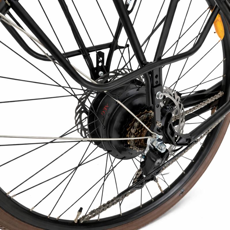 Bicicleta electrica Trekking Prophete 51581 - 28 inch, XL, Negru
