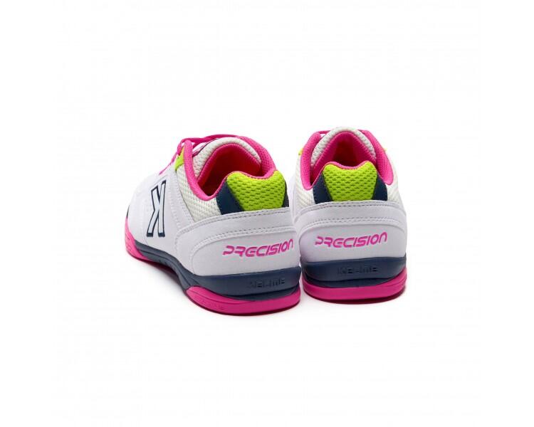 Zapatillas De Fútbol Sala Unisex Kelme Precision En Color Blanco 4/4