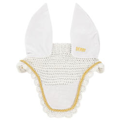 Bonnet cheval en coton avec cordon