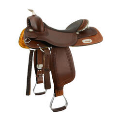 Reining Western Saddle Quarter Model