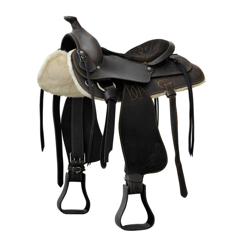 Reining Western Saddle Prime Quarter Model