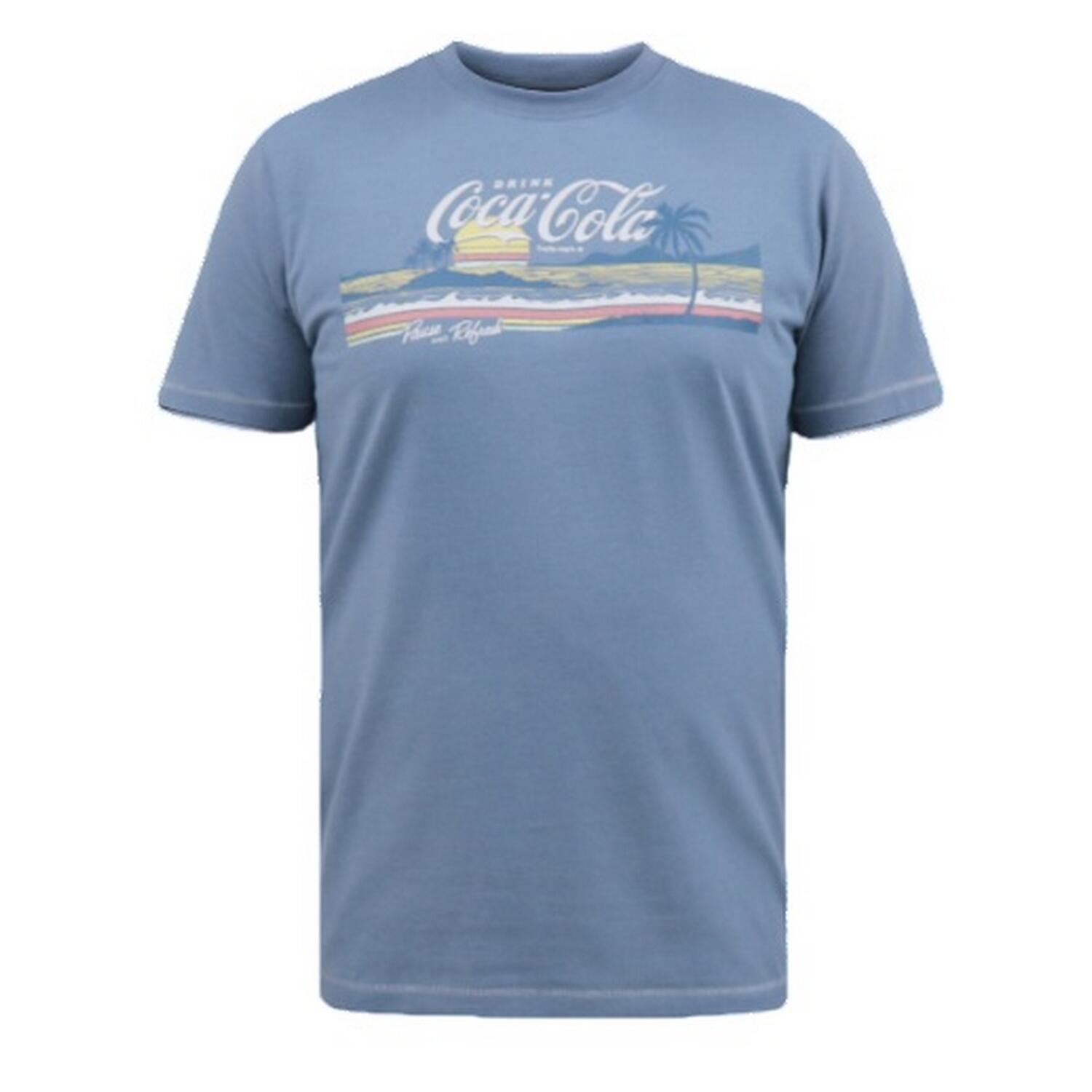 Maglietta Kingsize Coca Cola Uomo Duke D555 Norfolk Jeans Marna 2/4