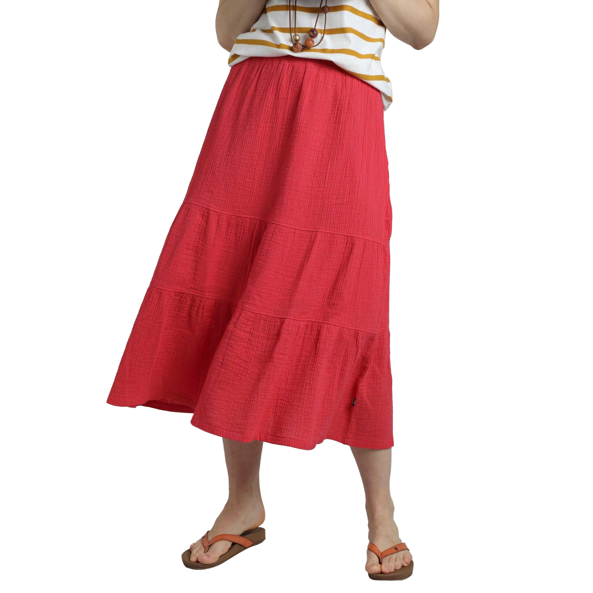Jupe Milongue LATHIKA Femme (Rouge) 3/4