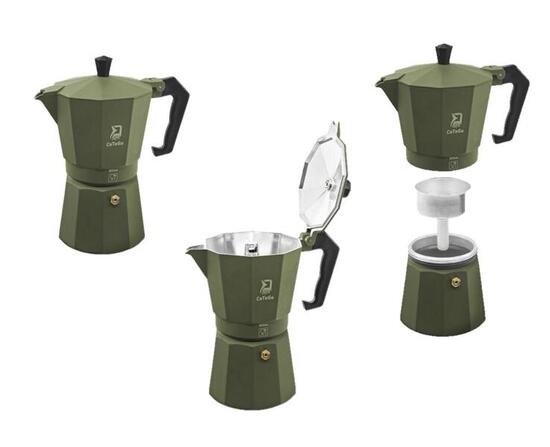 Machine à café CoToGo Green - Cafetière pour camping et plein air