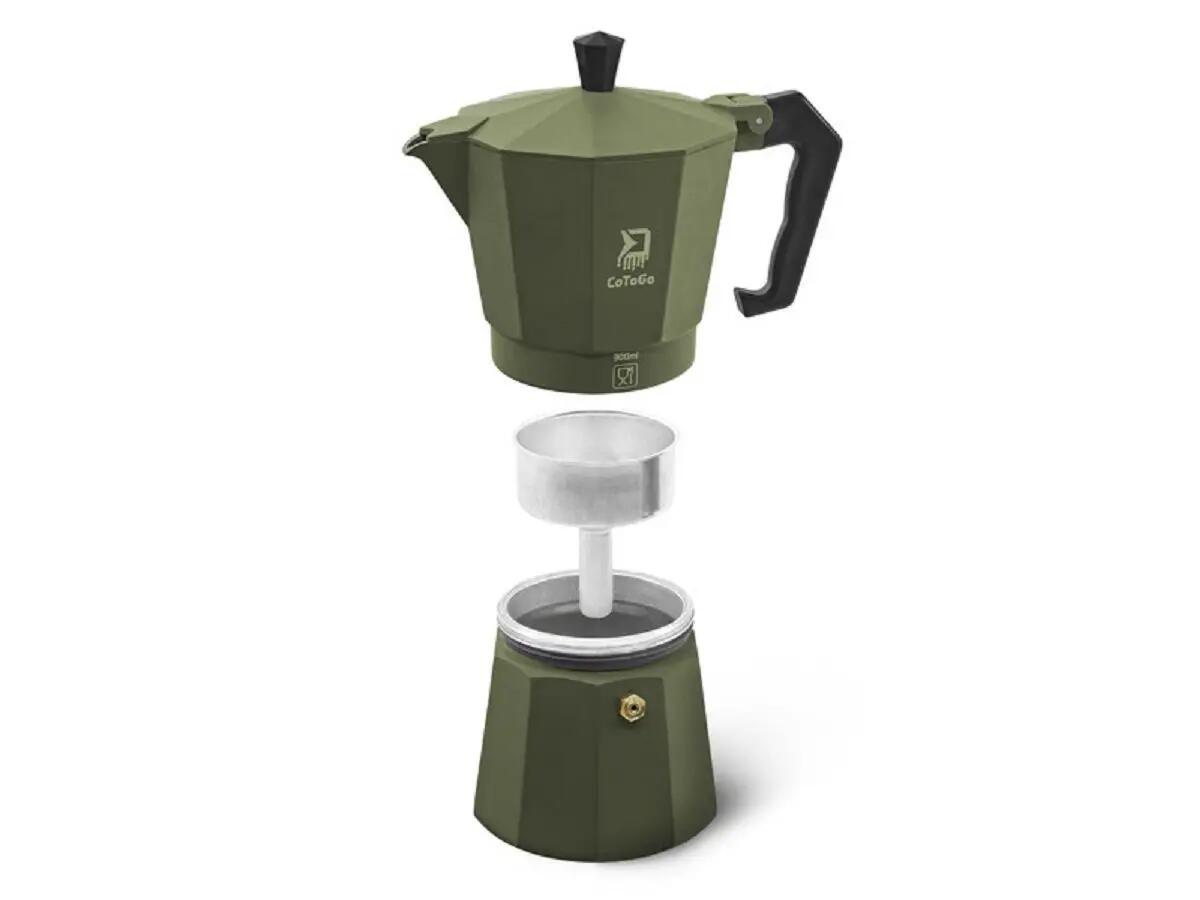 Macchina da caffè CoToGo Green - Preparatore di caffè per campeggio e outdoor 4/5