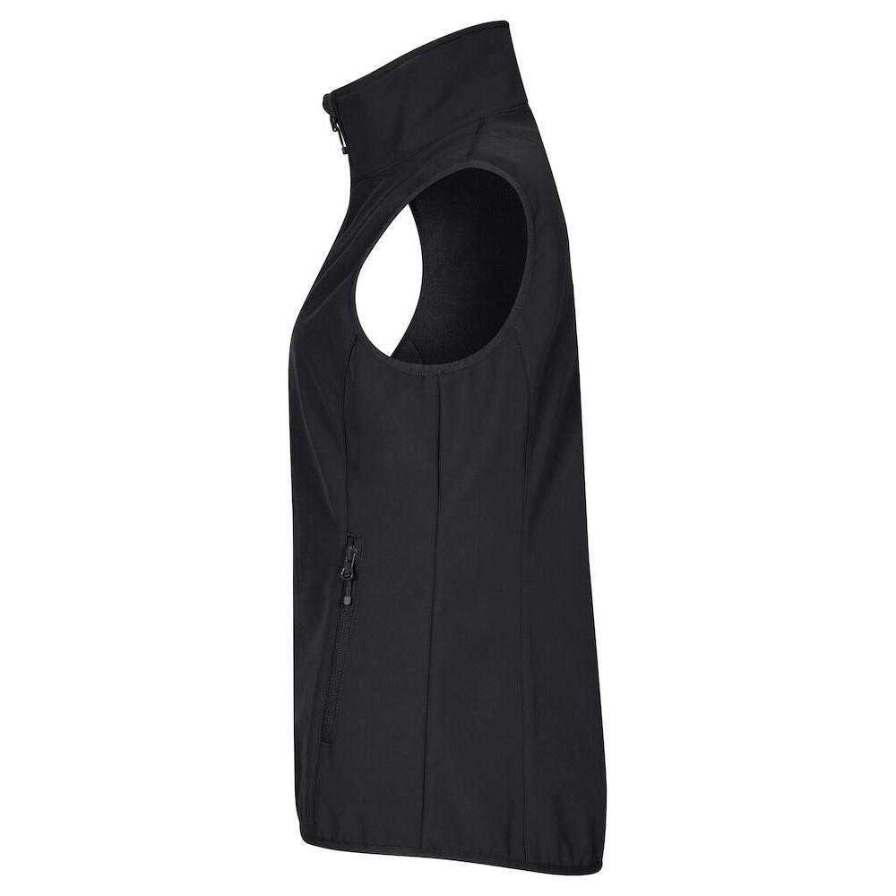 "Classic" Weste für Damen Schwarz 3/4