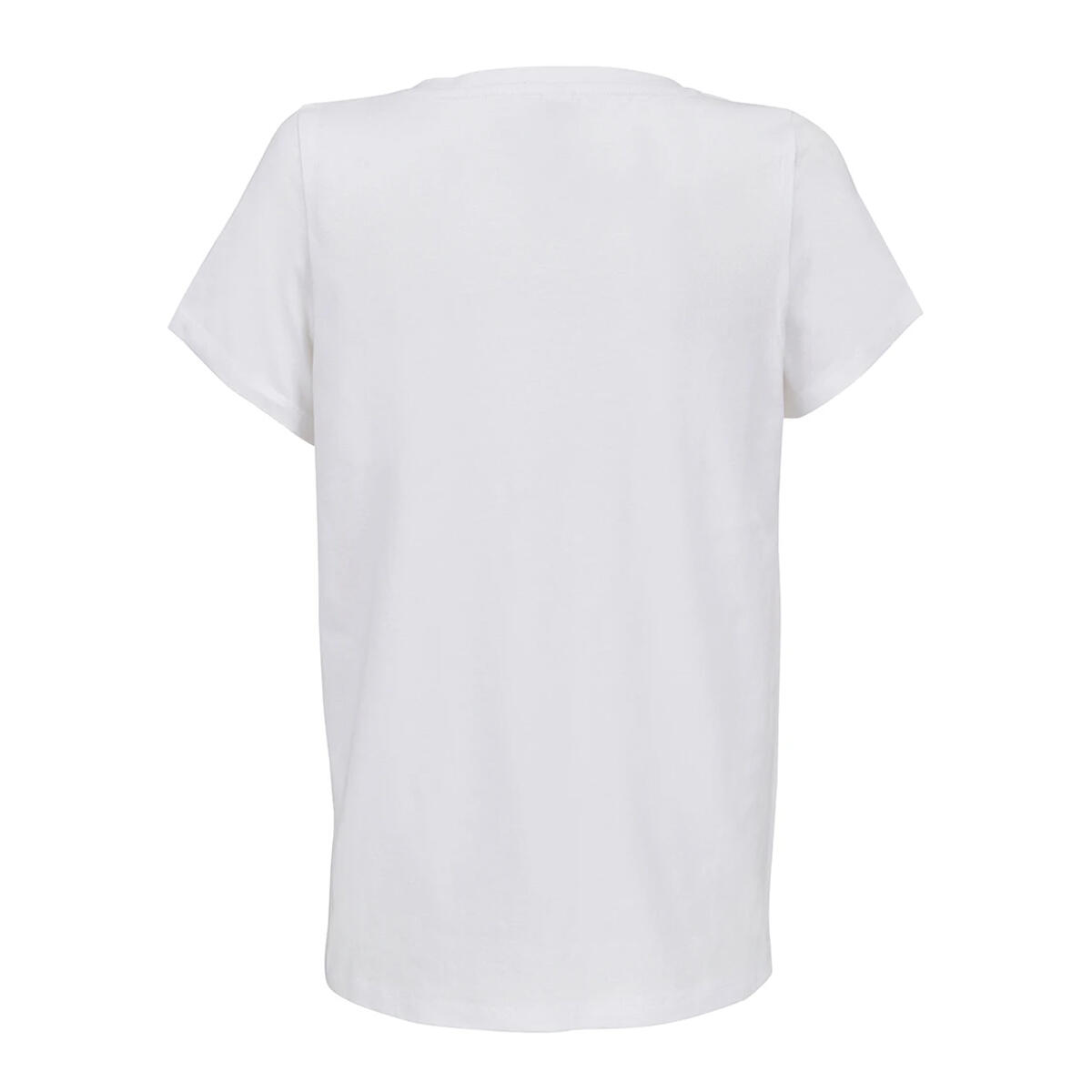 Womens/Ladies Regent V Neck TShirt (White) 2/4