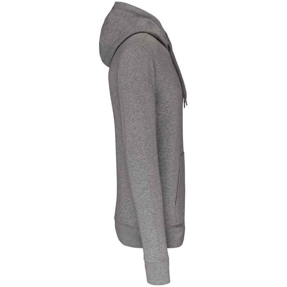 Kapuzenpullover für Herren Grau meliert 3/3