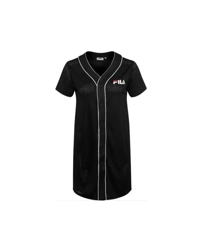 Fila ROBIN BUTTON BASEBALL DRESS Noir 2/2