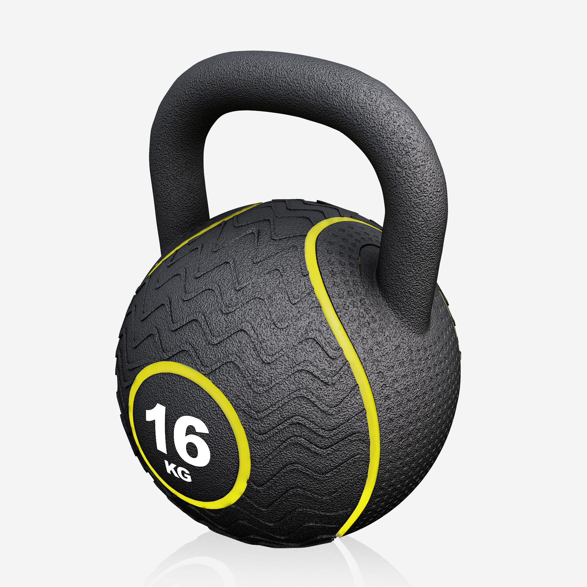 Kettlebell caoutchouc 4–20 kg | Protection sols | Entraînement fonctionnel 2/4