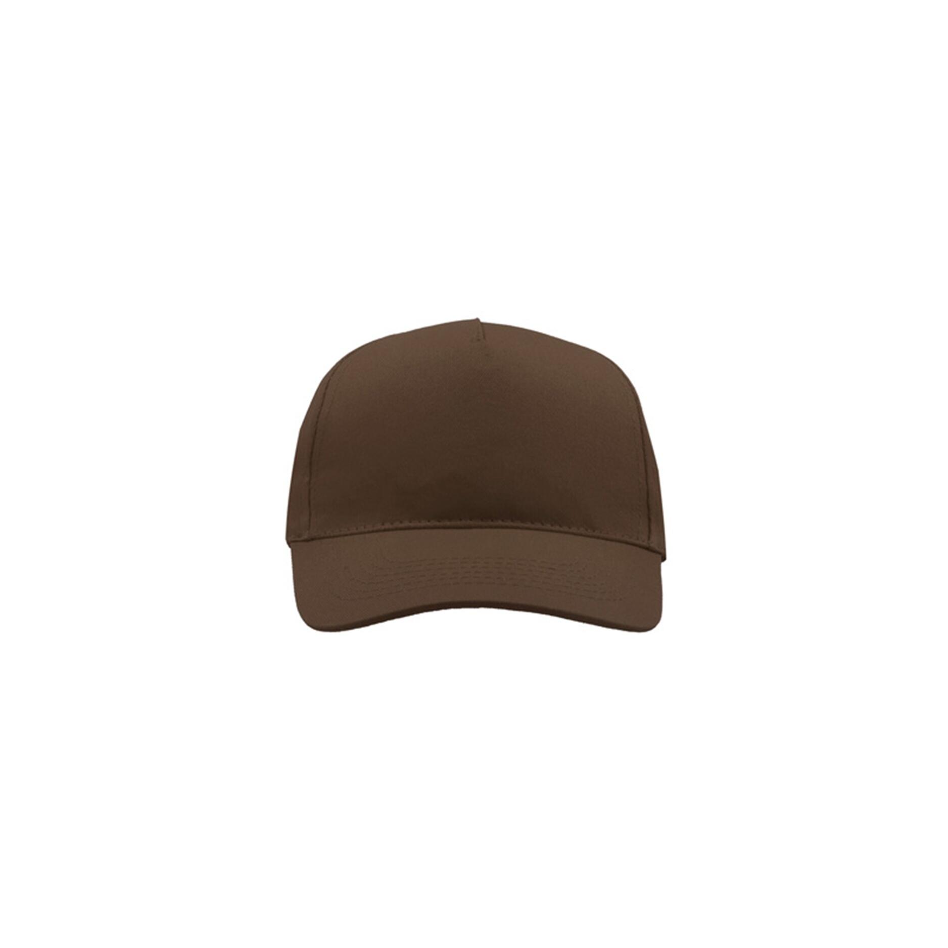 Start 5 Panel Cap (Pack of 2) (Brown) 4/4